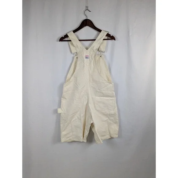 VTG Pointer Brand Bib Overalls 34 Painter White 8 Carpenter